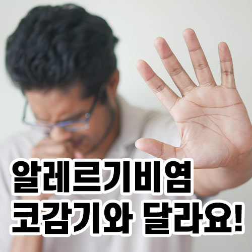 코감기와 달라요! 알레르기비염원인